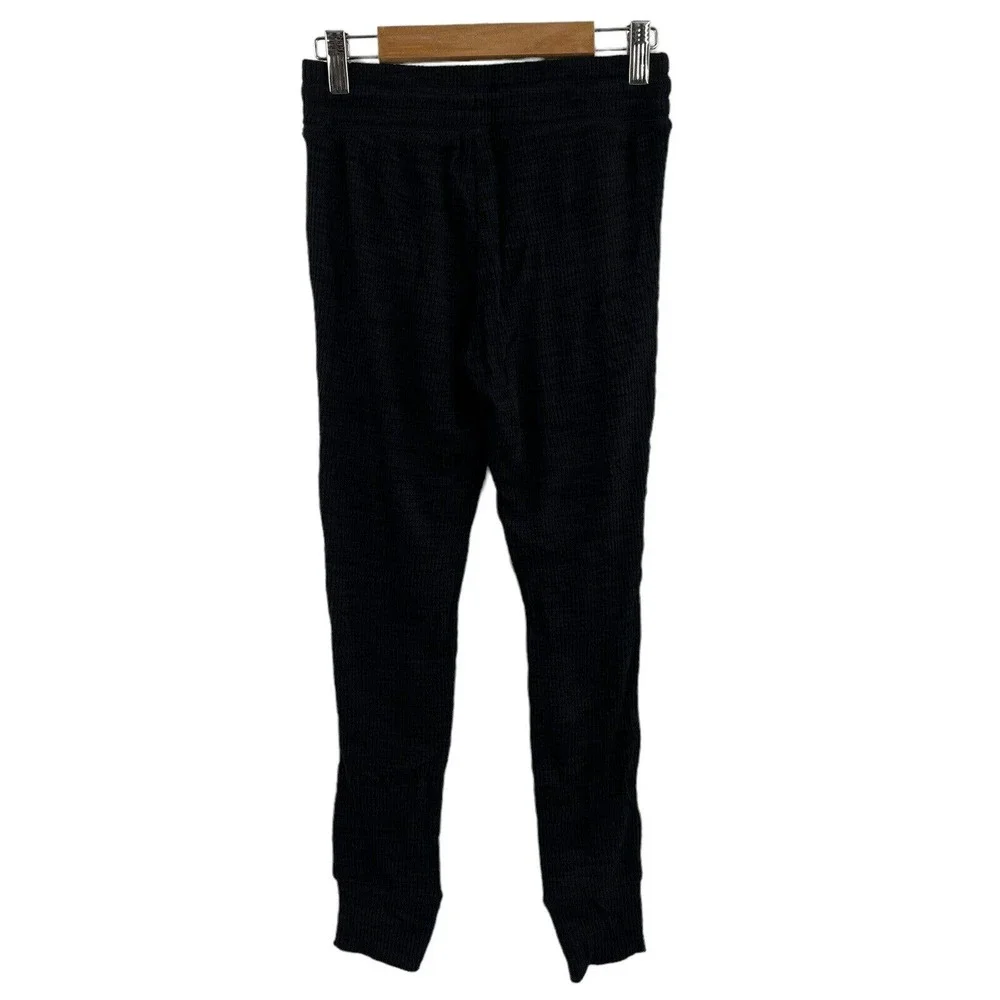 Old Navy Black‎ Ribbed Jogger Pants Size Large New